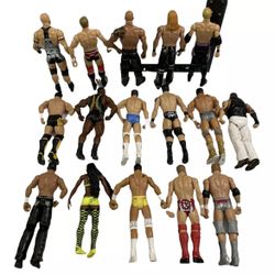 WWE Mattel 2011 2013 Lot Of 16 Wrestling Figures 5 6 inch The Rock