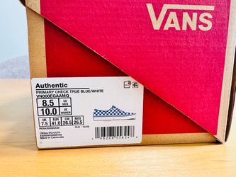 Authentic Checkerboard Shoe