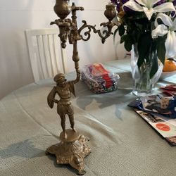 Solid Brass Candelabra 