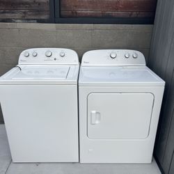 Whirlpool Washer&Dryer matching Set