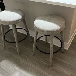 Light Gray Bar Stools 