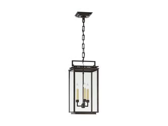 NEW! VISUAL COMFORT & CO 9.5″ Cheshire Medium Hanging Lantern in Aged Iron