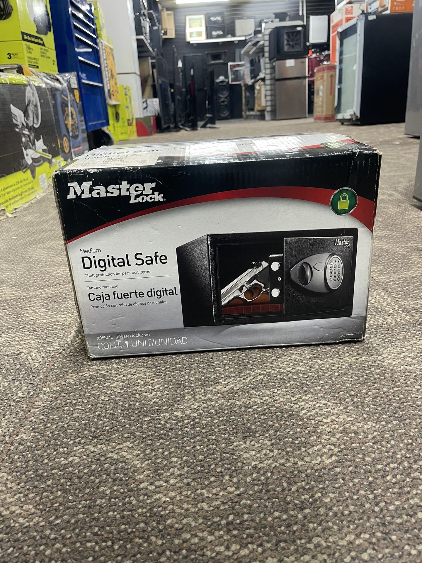 SAFE MEDIUM DIGITAL MASTER LOCK SAFE IN BOX X055ML