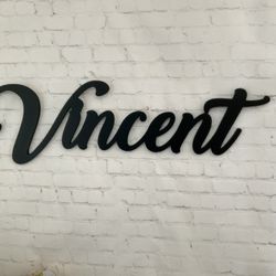 Baby Shower Gift Idea Newborn Nursery Name 