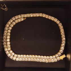 Tennis Chain And Braclet