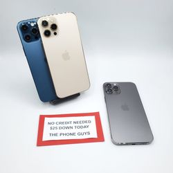 Apple iPhone 12 Pro - $1 Down To Take Home Today Pay The Rest Later
