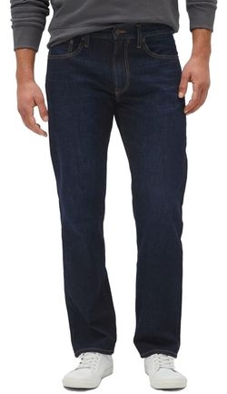 NEW GAP brand Dark Wash men’s Straight Leg Jeans 