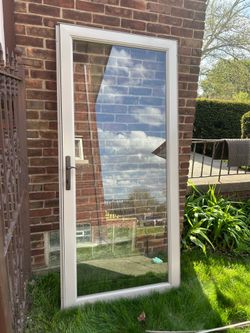 Security storm door