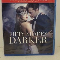 $5 BLU RAY MOVIE. FIFTY SHADES: DARKER. BLU RAY / DVD ONLY. NO DIGITAL. $5 OR TRADE FOR A MOVIE TITLE I DO NOT ALREADY OWN.