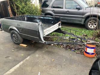 Good working truck bed trailer