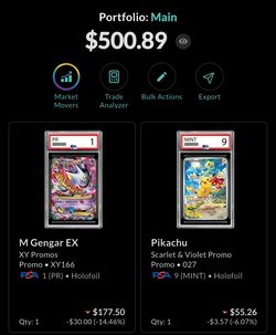 Pokemon Cards and Slabs