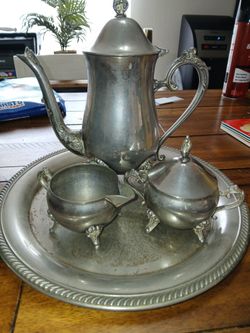 Stainless Steel Tea Set