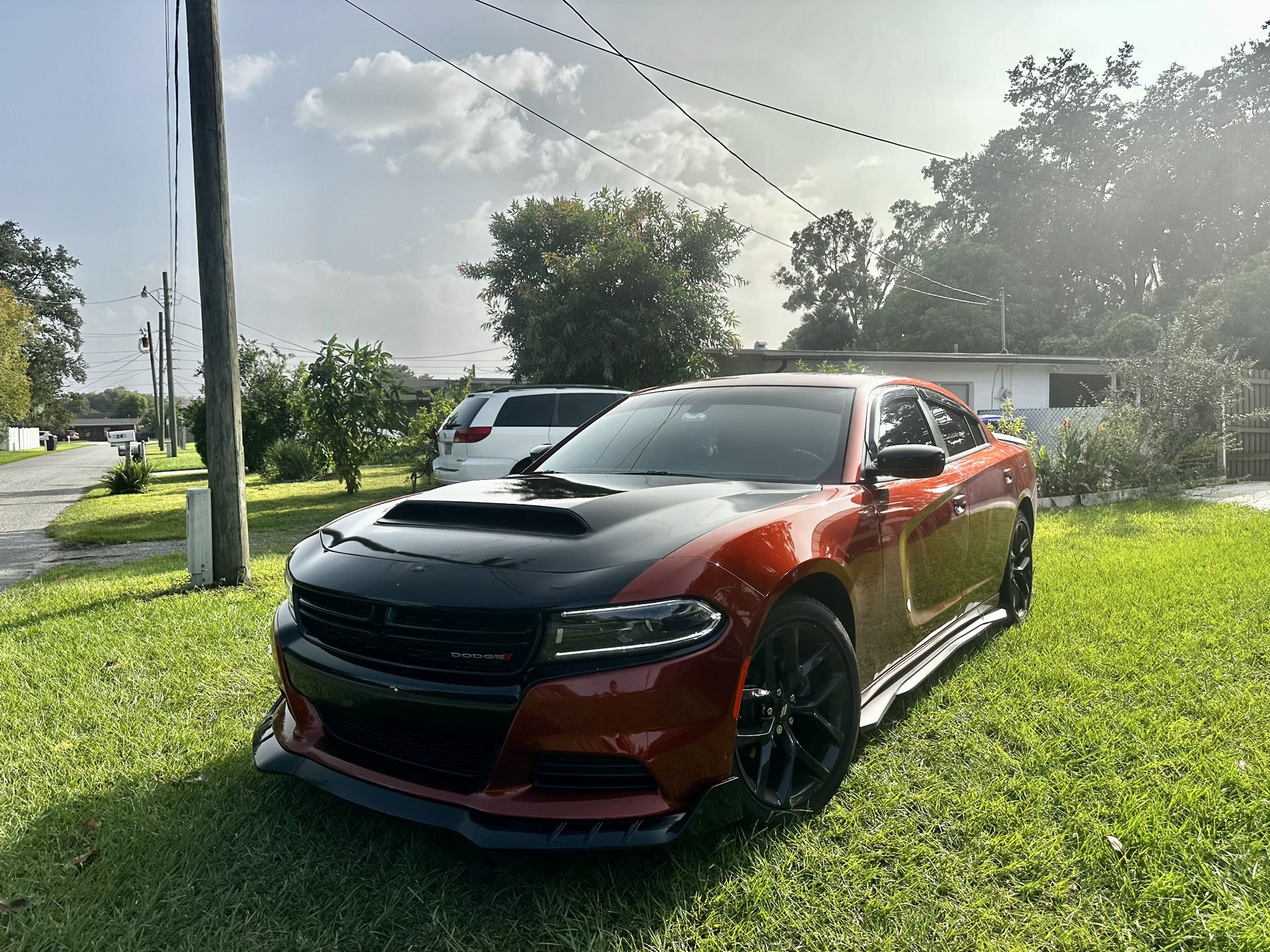 Dodge Charger Front Bumper with Front Lip