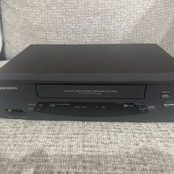 DAEWOO VCR / VHS Player Tested Working 