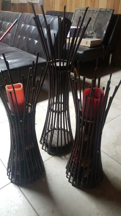 Bamboo Candle Holders