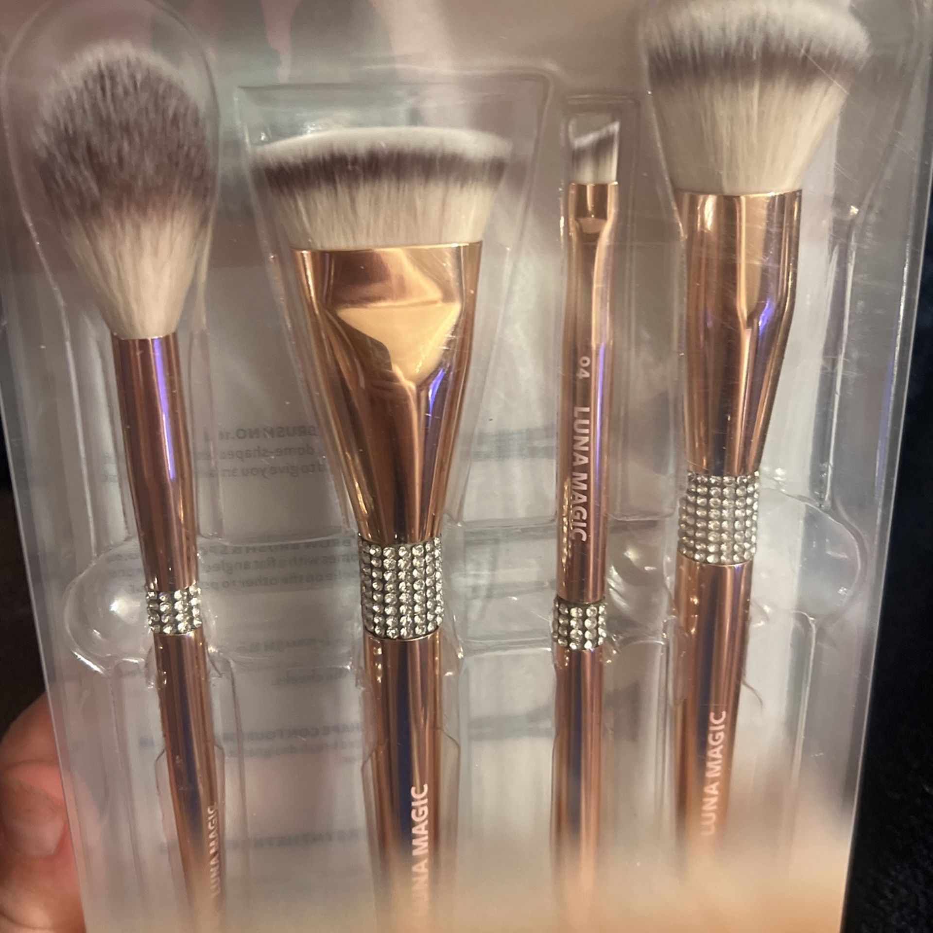 Bedazzled Makeup Brush Set