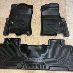 HUSKY WeatherBeater Floor Mats for Ford Expedition Lincoln Navagator Front Rear