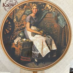 Norman Rockwell Plate