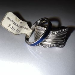Rhodium Ring