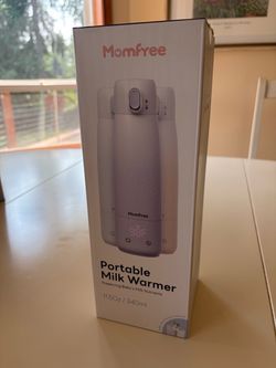 NEW MomFyee Portable Milk Warmer Peach Fuzz