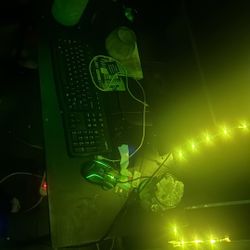 Gaming Desk And Monitor 