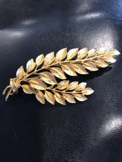 Mamselle Fall Brooch Vintage