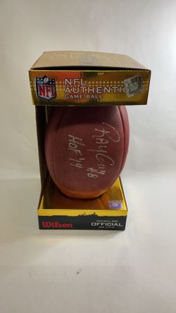 Wilson Signed Game Ball Ray Guy With PSA Cert