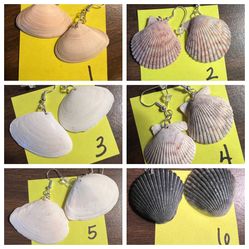 Shell Earrings Homemade 