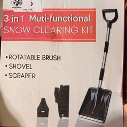 3 in 1 multifunctional snow clearing kit
