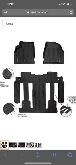 Maxliner Car floor mats 2008. 2011 GMC ACADIA DENALI