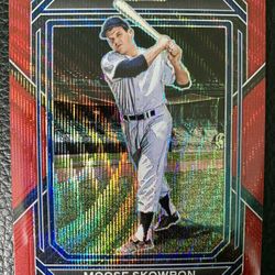 Moose Skowron 2023 Panini Prizm Baseball #226 RED WAVE PRIZM! YANKEES! 