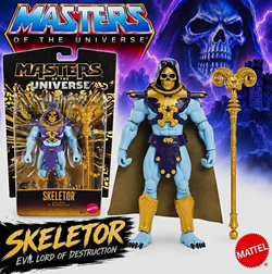 Mattel Masters of the Universe Skeletor Action Figure with Staff New