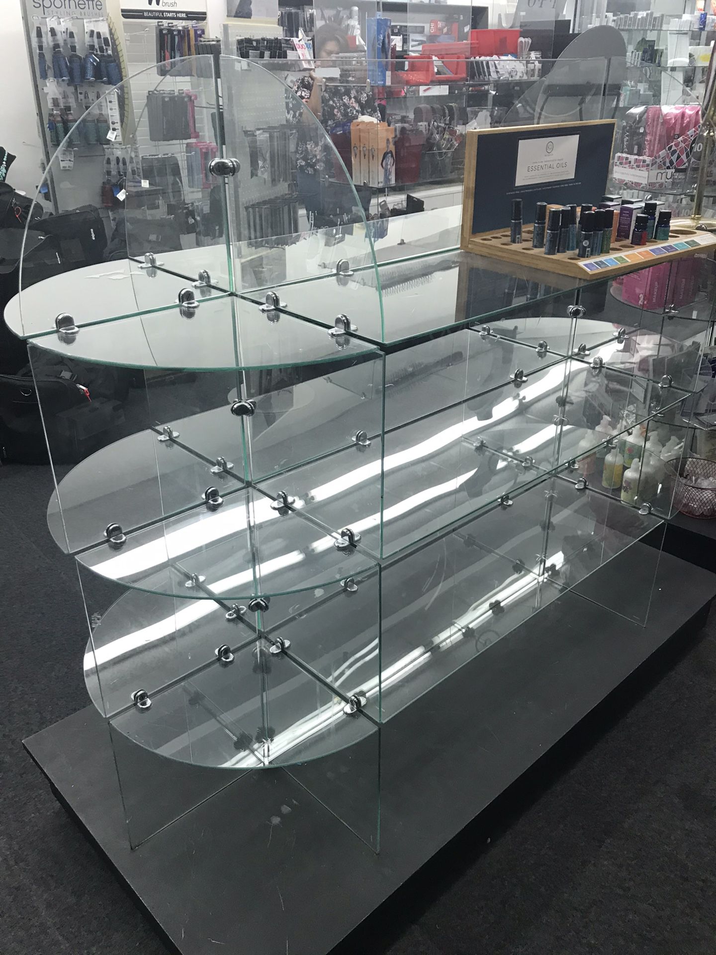 Glass Display unit
