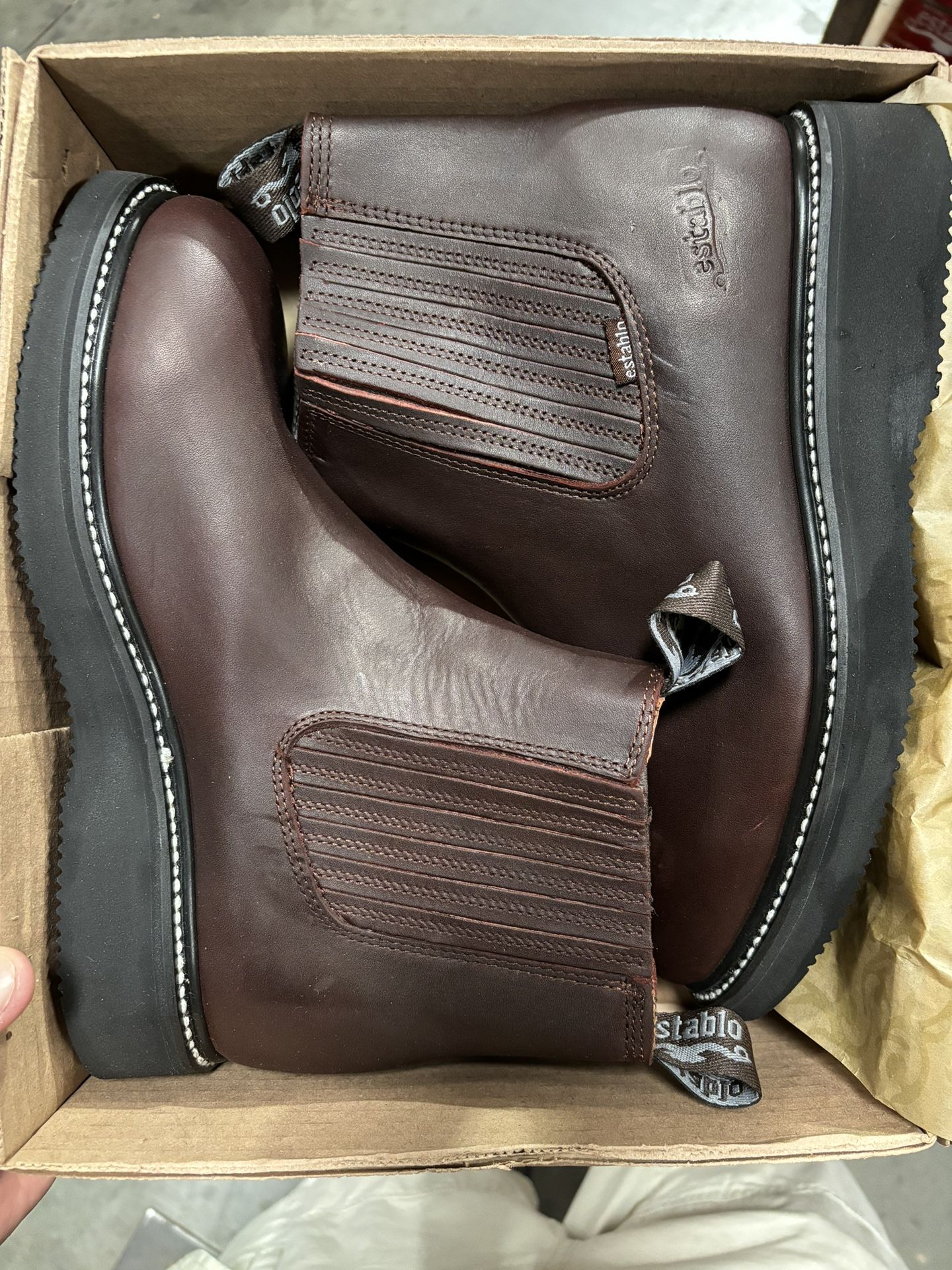 Establo Work Boots Size 6 13,All Products : American Fashion Style Bags On Sale