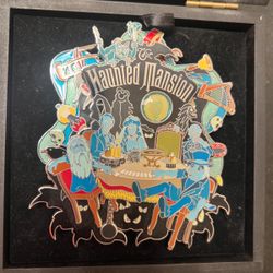 Haunted Mansion LE 500 Jumbo Disney Pin Seance Circle Bride Ghosts