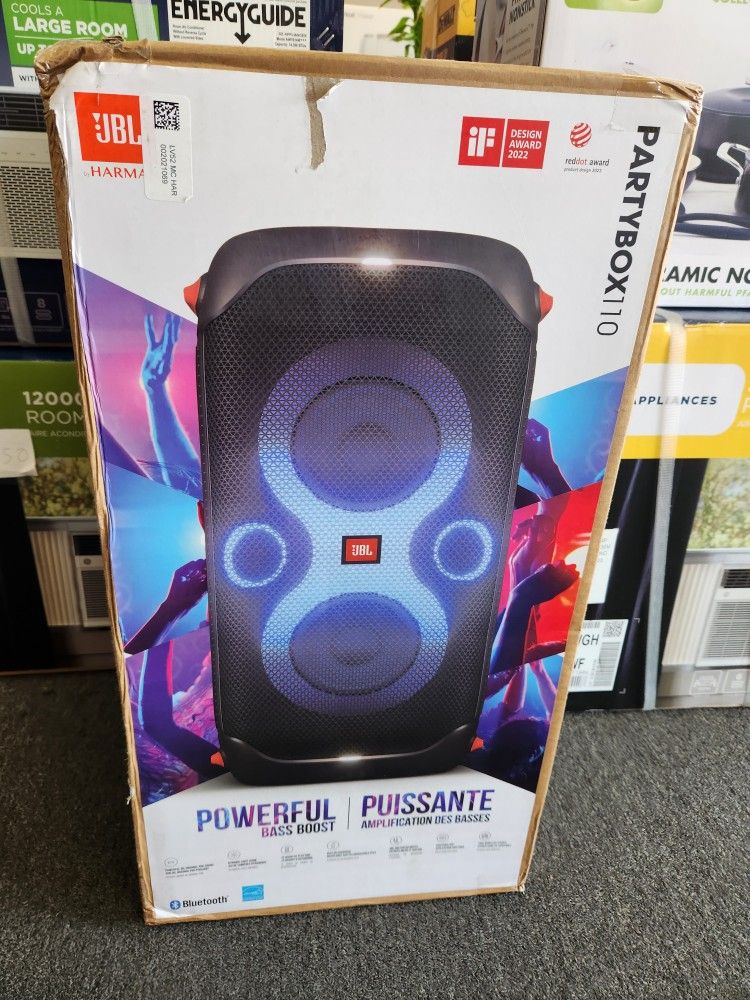 Jbl Partybox 110 Speaker. Portable 160w