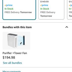 LEVOIT Air Purifiers for Home Large Room, Main Filter Cleaner with Washable Filter for Allergies, Smoke, Dust, Pollen, Quiet Odor Eliminators for Bedr