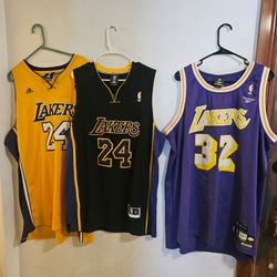 Kobe Bryant magic Johnson jersey