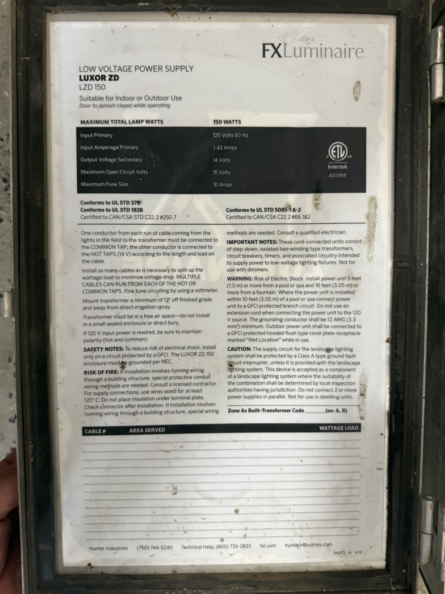 Low-voltage power supply