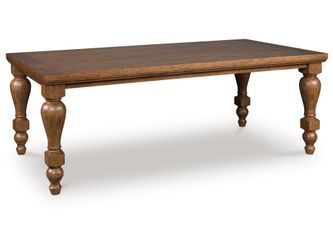 Greddinton Brown Rectangular Dining Room Table