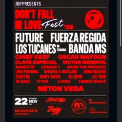 Don’t Fall In Love Ticket