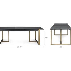 Oscuro Dining Table With Chairs