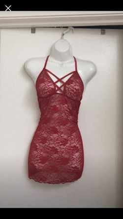 BRAND NEW RED LACE DRESS