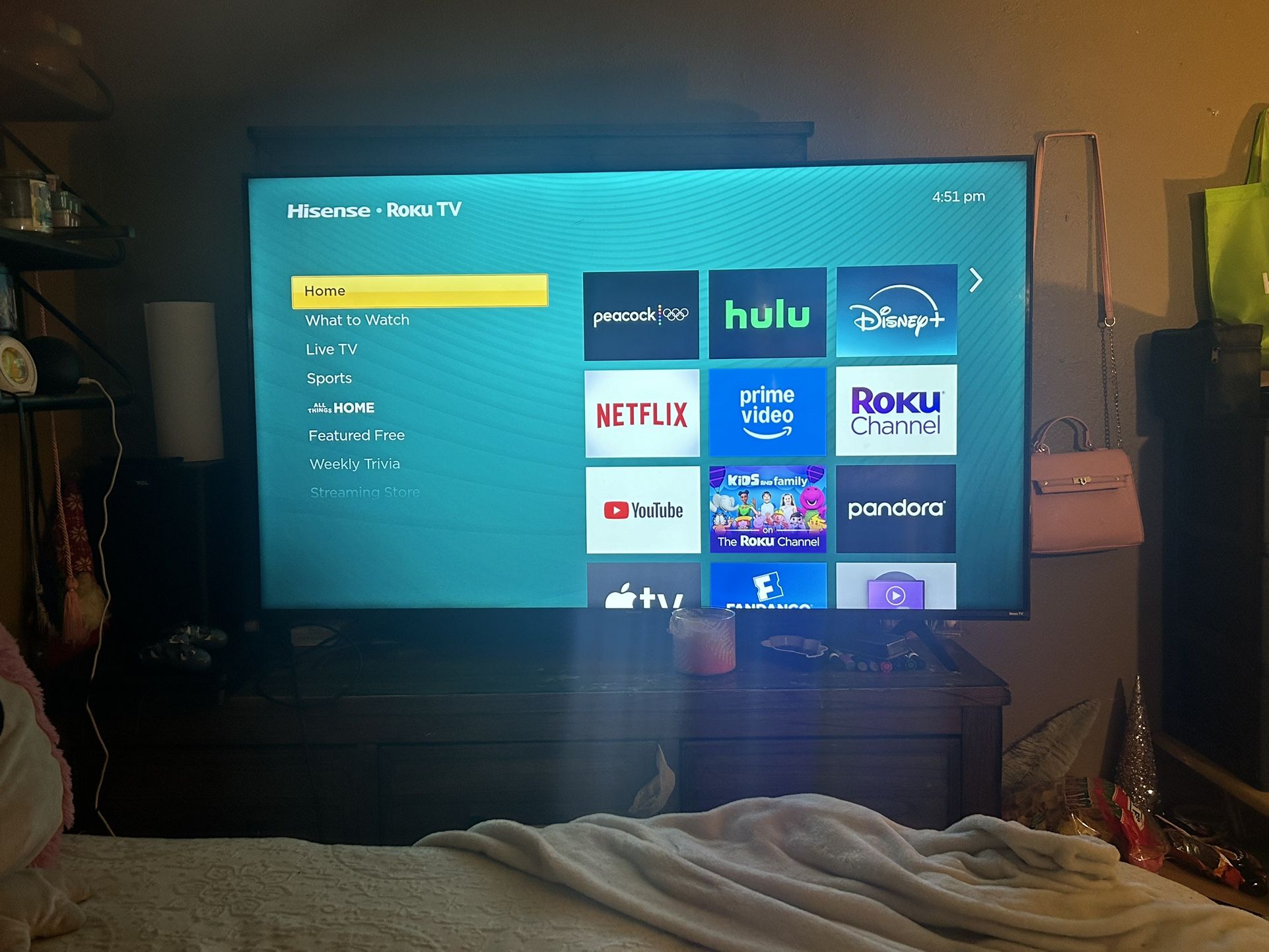 58“ Roku Hisense Tv
