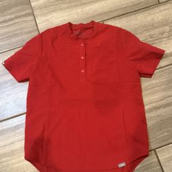Rare Figs Sz S Scrub Top