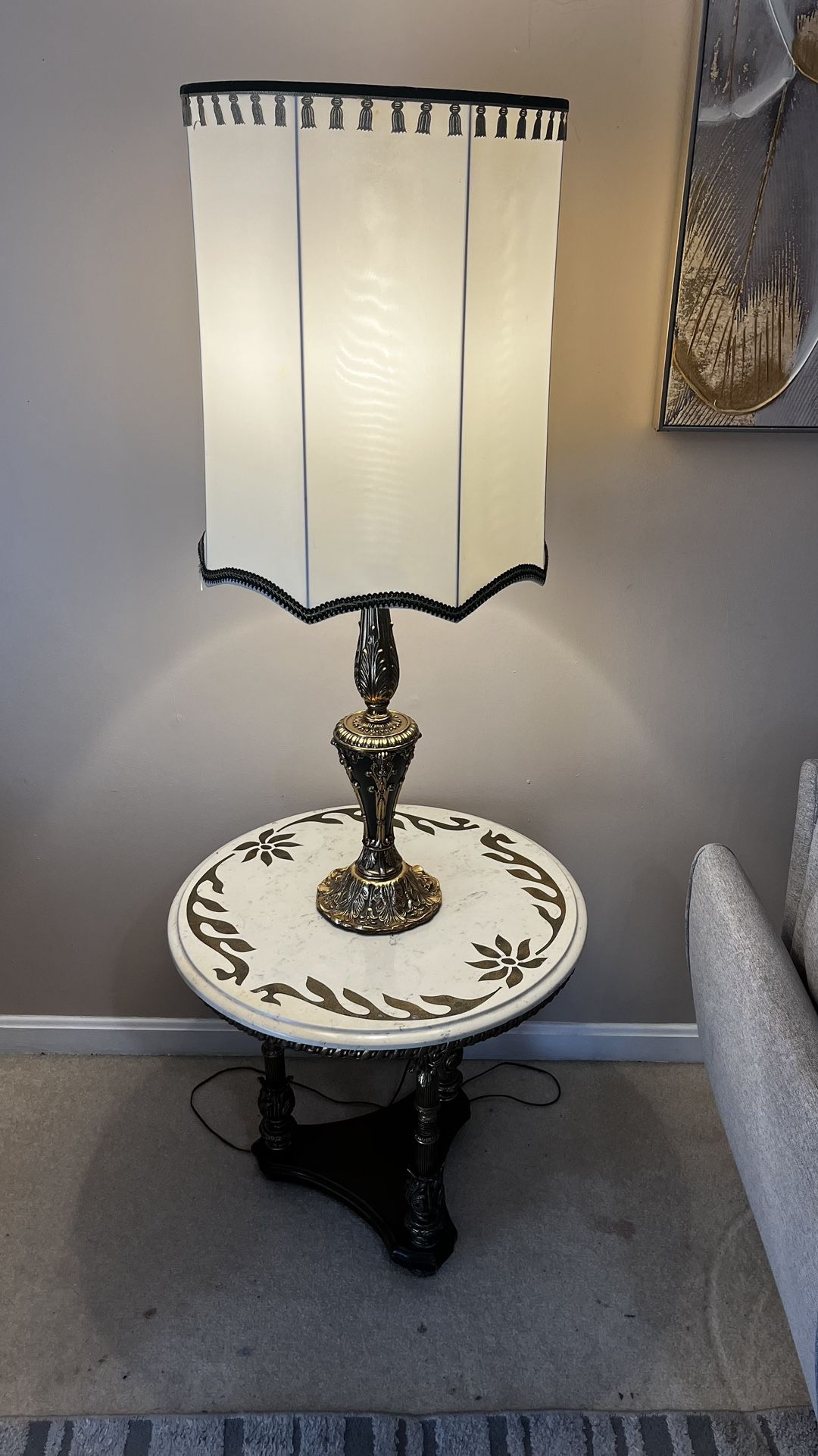 Marble Table Lamp