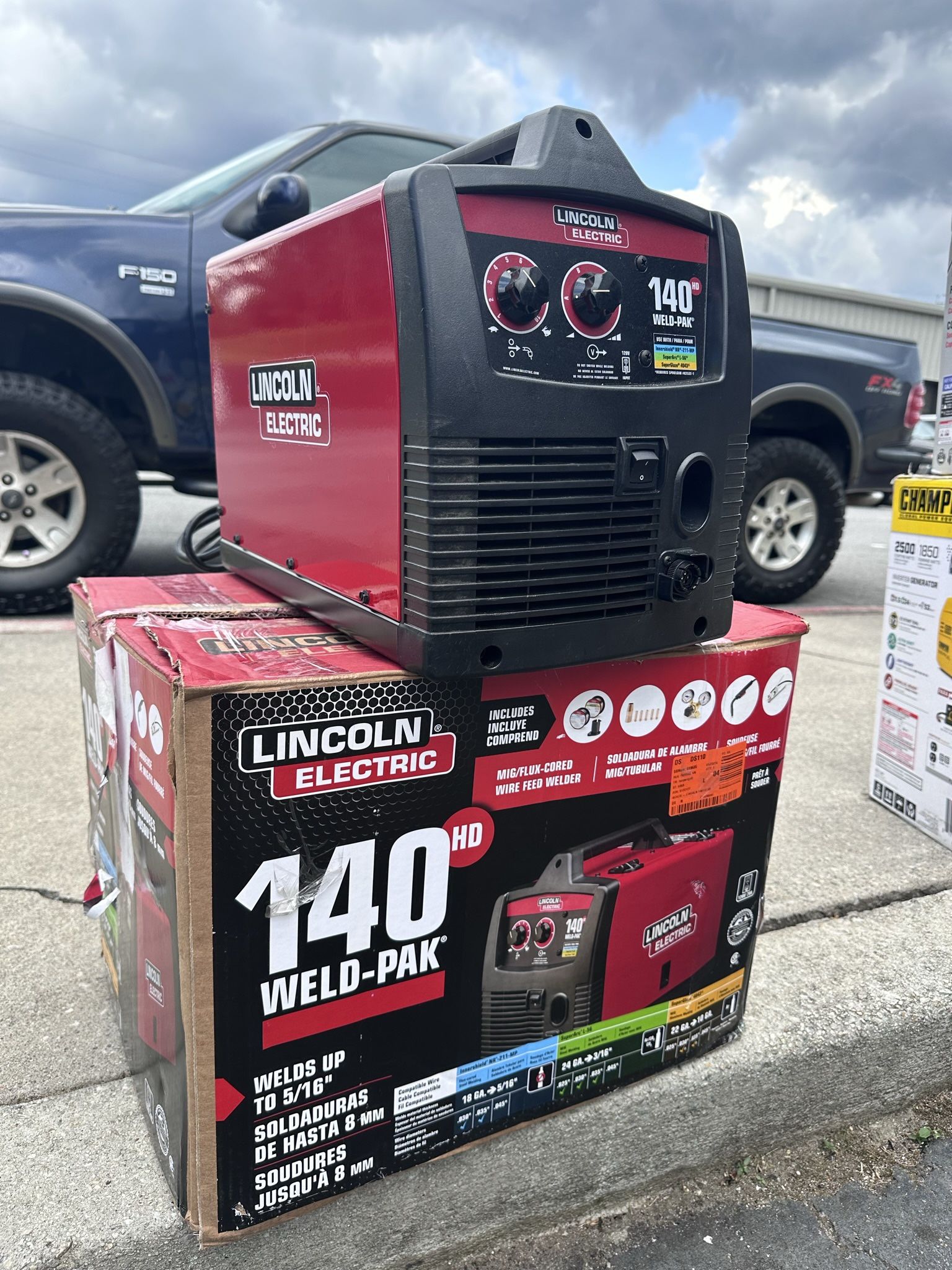 Lincoln Welder 140weldpak
