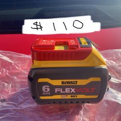 Brand New Dewalt 20/60v 6ah Flex Volt        Man. Date 2025