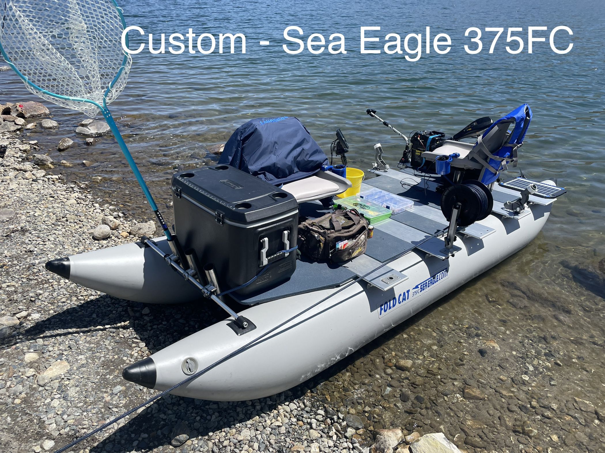 Fishing Boat - Custom sea eagle 375FC