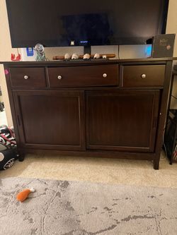 Cabinet tv stand credenza